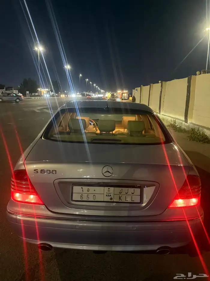 مرسيدس S600 موديل 2002 الجفالي 1