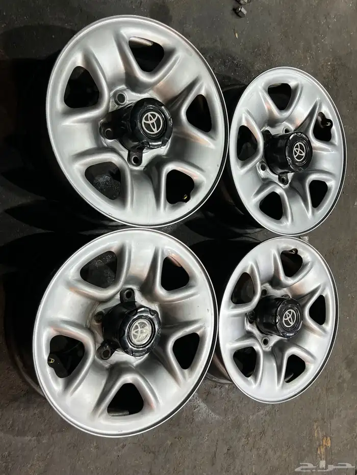 جنوط ديازلا مقاس 17مع أكواب وا صواميل 7 إنش اصلي وكالة 7