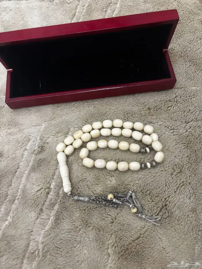 سبحة عاج ناب الفيل 1