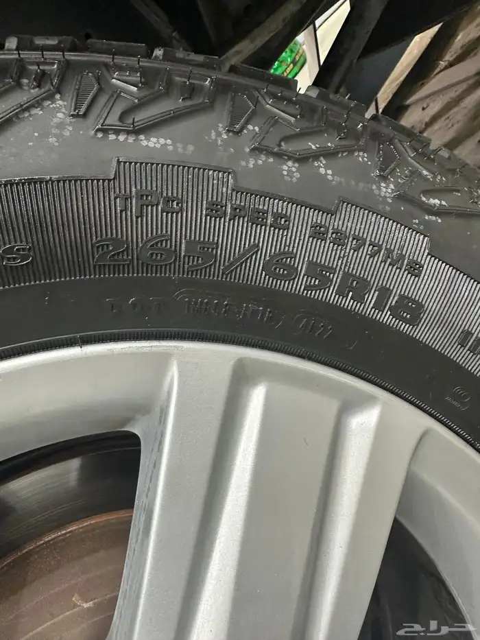 كفرات مستخدم مديل 23 و 22 مقاس 18 ماركة قويدر 0