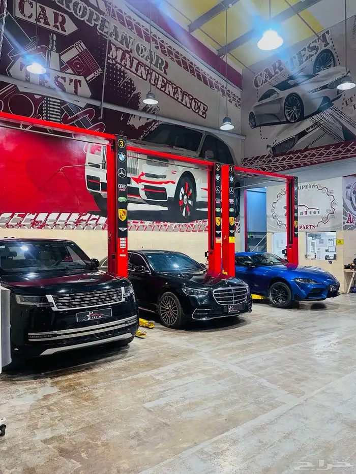 ورشة صيانة السيارات الوربي ول امريكي. صناعية الشمال 1