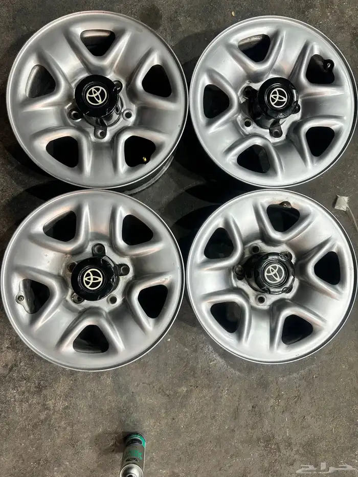 جنوط ديازل لاند كروزر اصلي وكاله  7 انش مع اكواب والصواميل 11