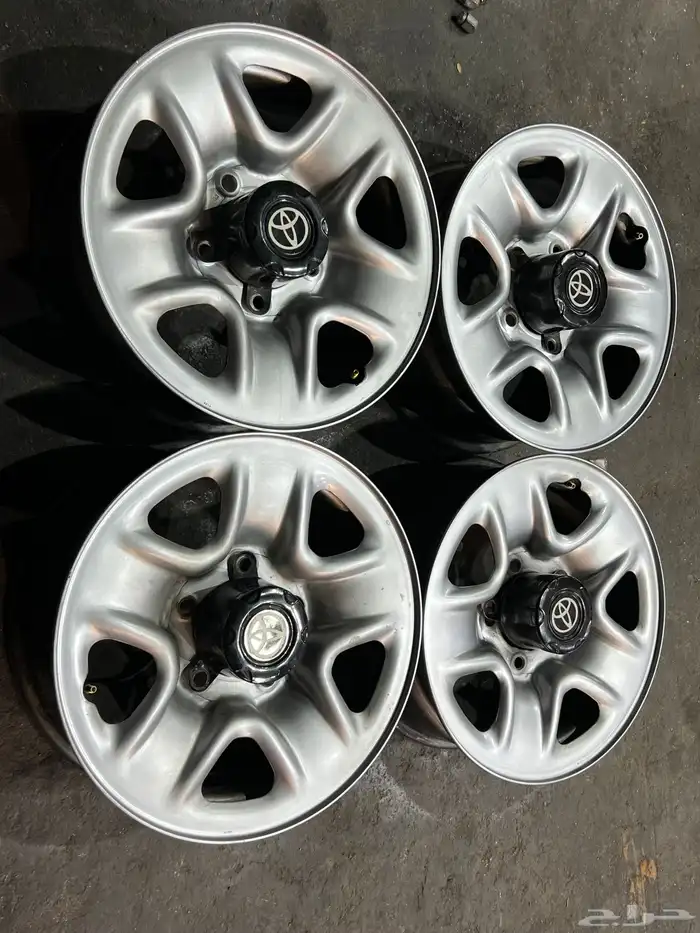 جنوط ديازلا مقاس 17مع أكواب وا صواميل 7 إنش اصلي وكالة 8