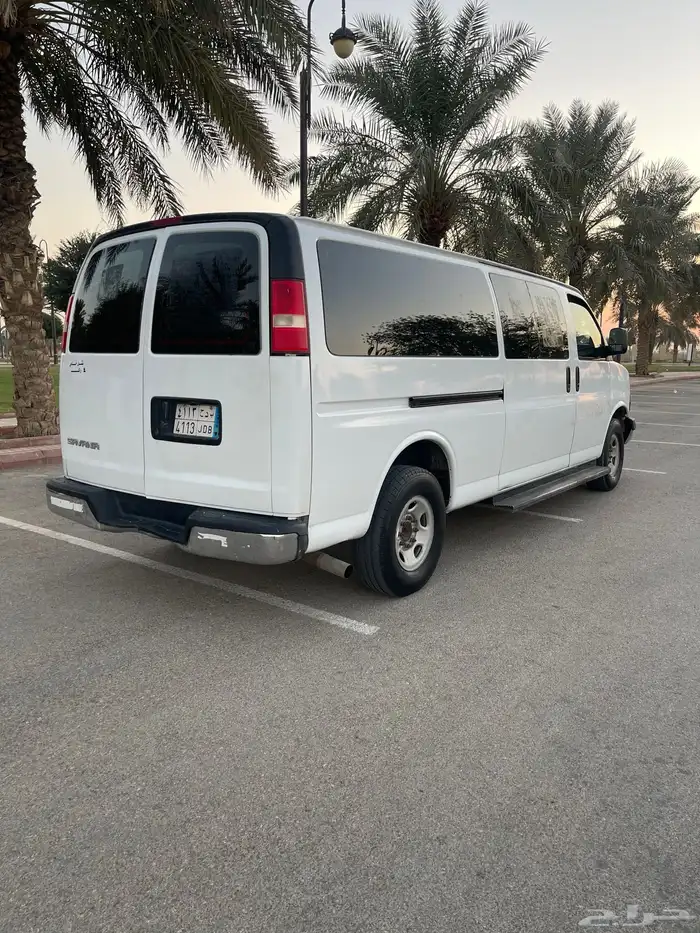 للبيع فان اكسبرس م2008 شفرولية 15 راكب شاص طويل 4