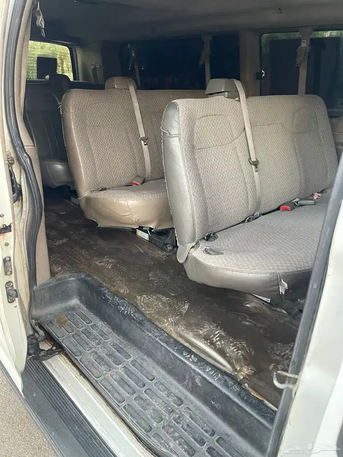 للبيع فان اكسبرس م2008 شفرولية 15 راكب شاص طويل 9