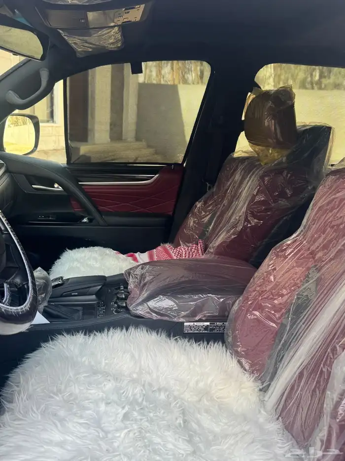 2021لكزز LXبلاك ديشن اول مستخدم 8