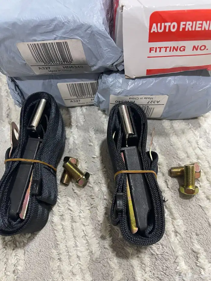 للبيع حزام أمان وماطور هواء و جهاز تشغيل عن بعد وداش كام 1