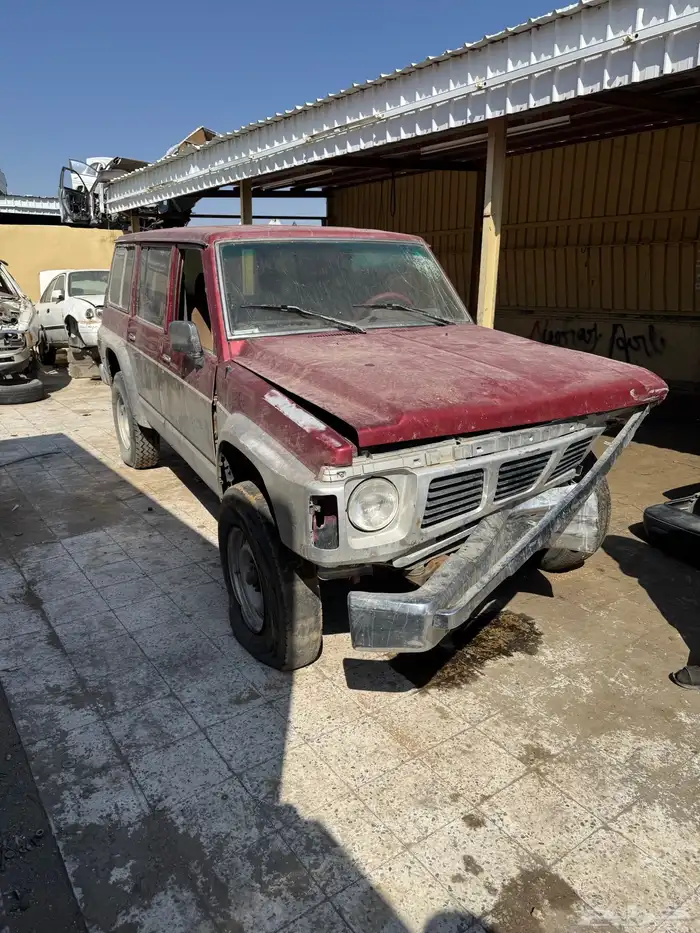 جيب نيسان باترول موديل 91 تشليح قطع غيار فقط . 0