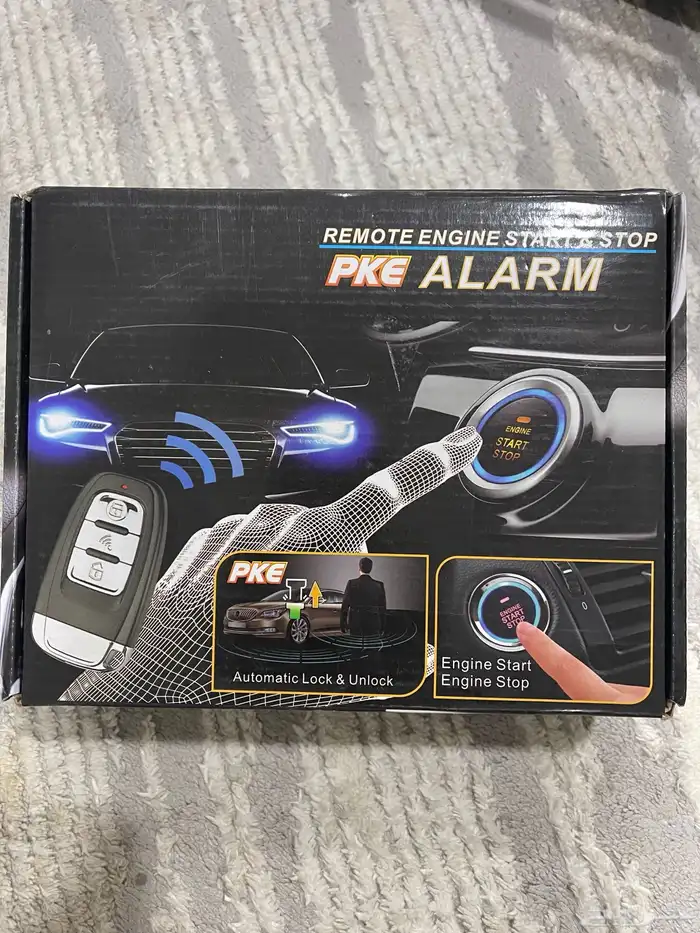 للبيع حزام أمان وماطور هواء و جهاز تشغيل عن بعد وداش كام 2