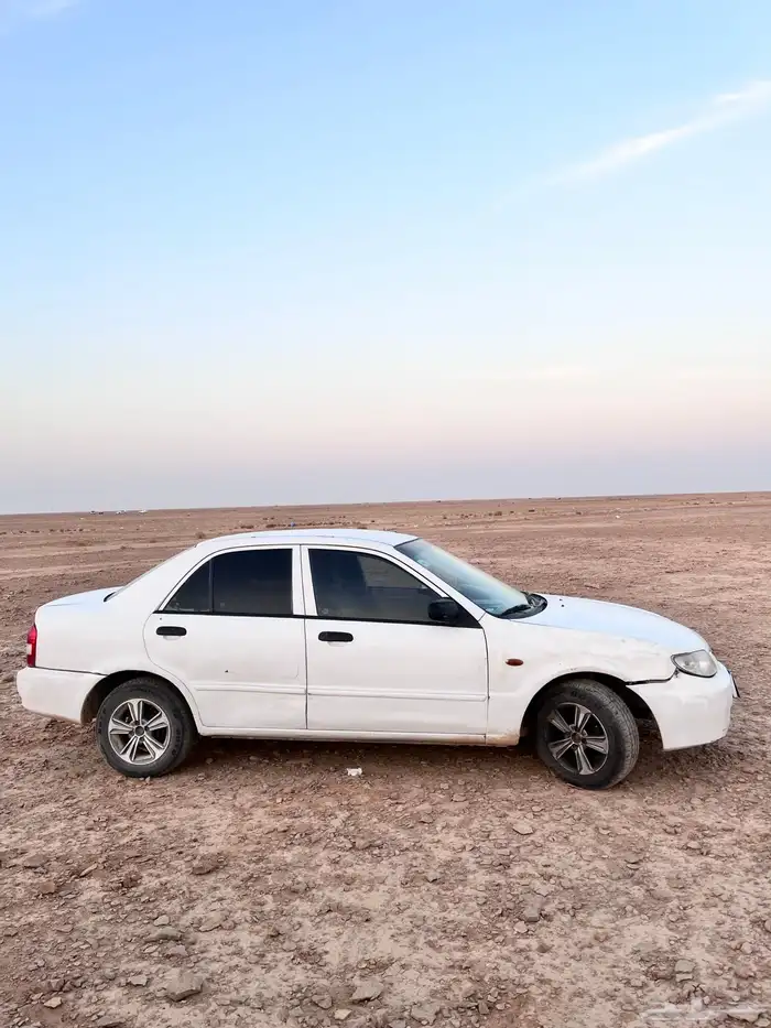 مازدا مديل2001 نوع 3قير عادي مكيف ثلج لبيع او البدل 4
