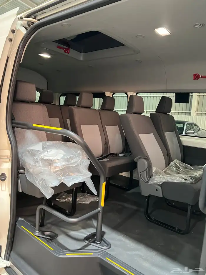 للبيع تويوتا باص هايس ركاب 2024 اصفار جاهز 12