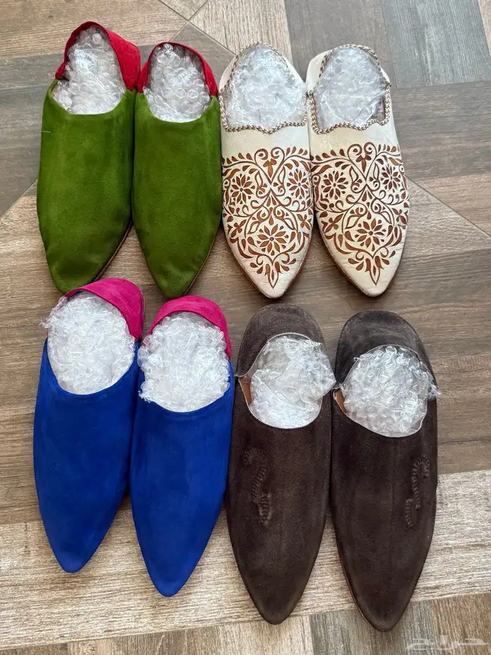 احذيه مريحه مغربيه صناعه يدويه 3