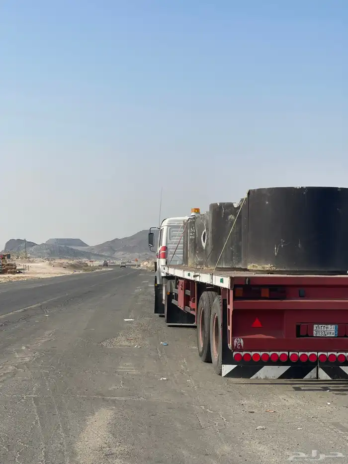 تريله سطحه للنقل 9