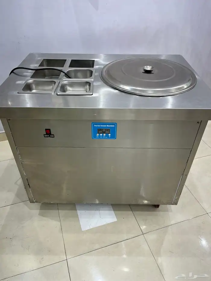 ماكينة آيس كريم رول صاج للبيع 0