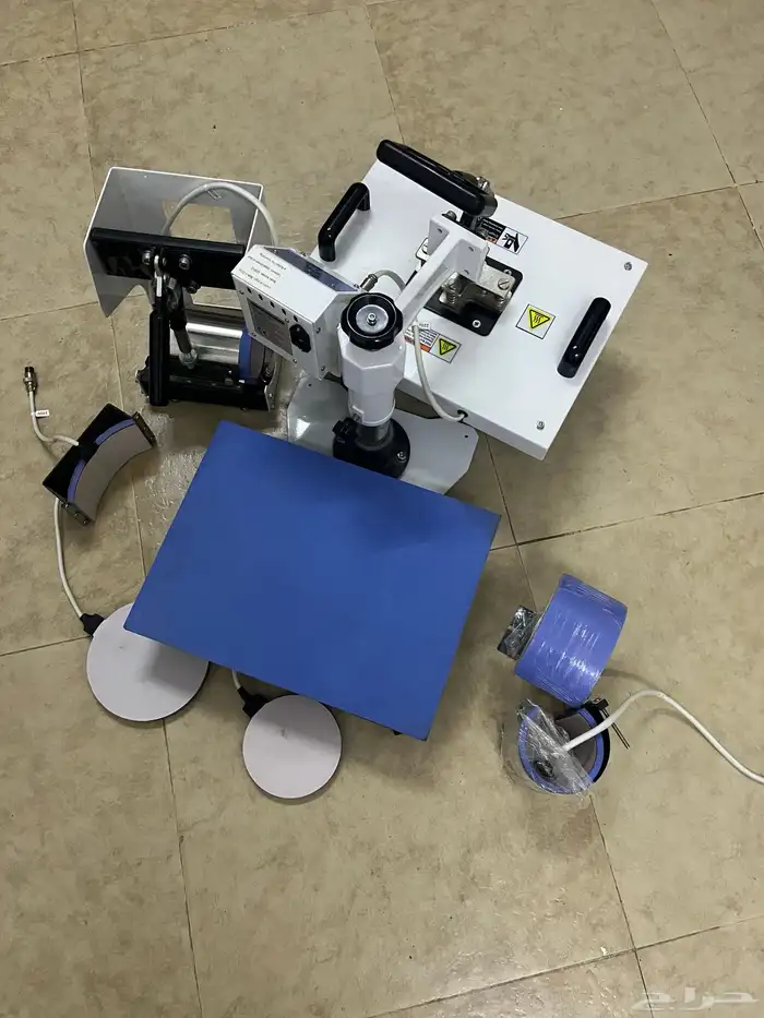 مكبس لطباعة الصور على الأكواب والأقمشة والدروع 4