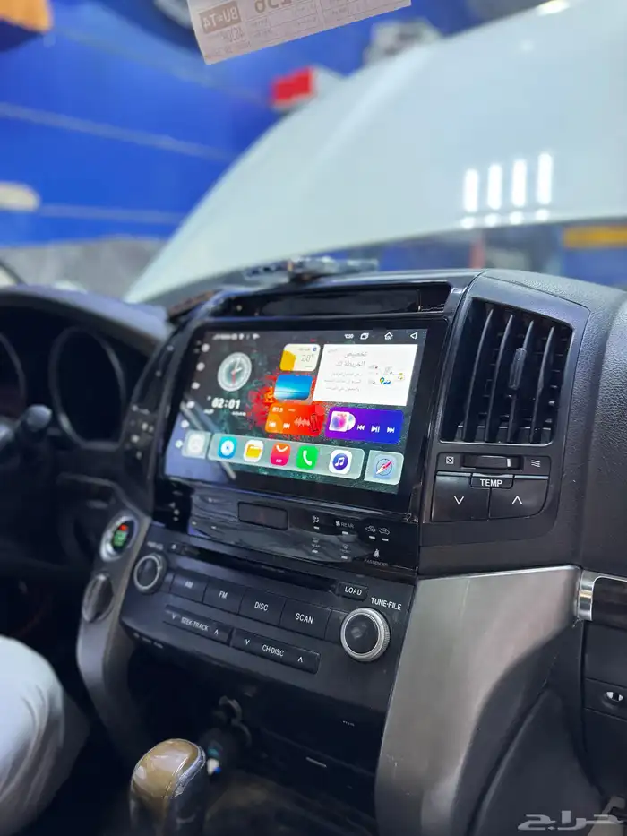 شاشة جيب VXR-2012مع تحكم المكيف من نفس الشاشة بدقة 2k 0