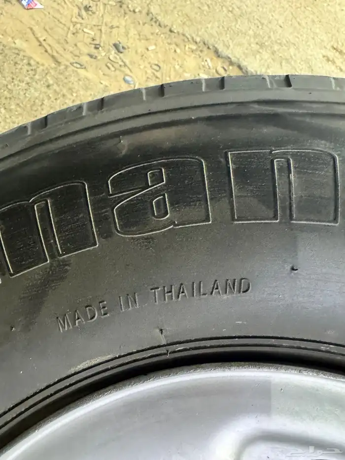 كفرات بالون بجنوطها مقاس 16 7