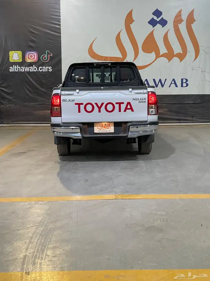 هايلوكس بنزين غمارتين بدون دبل 2025 كاش - تقسيط لدى الثواب 8