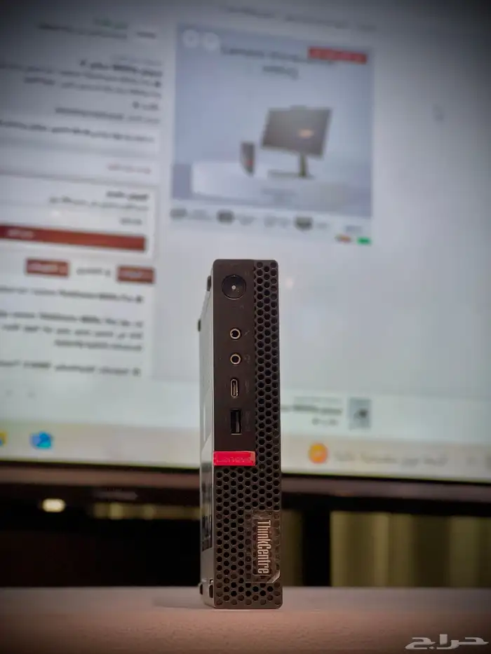 جهاز مكتبى بكارت شاشه 4 جيجا lenovo tiny مع شاشه للبيع 3
