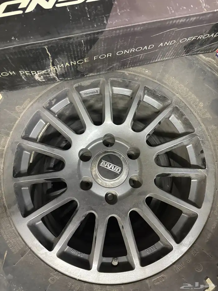 للبيع جنوط برايد مقاس 17 سييرا 4