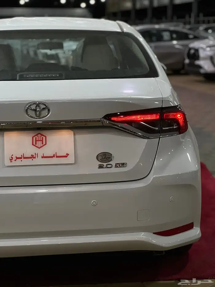 تويوتا كورولا XLi مطور جنوط 2.0 بنزين 2025 جديد 82.200 شامل 6