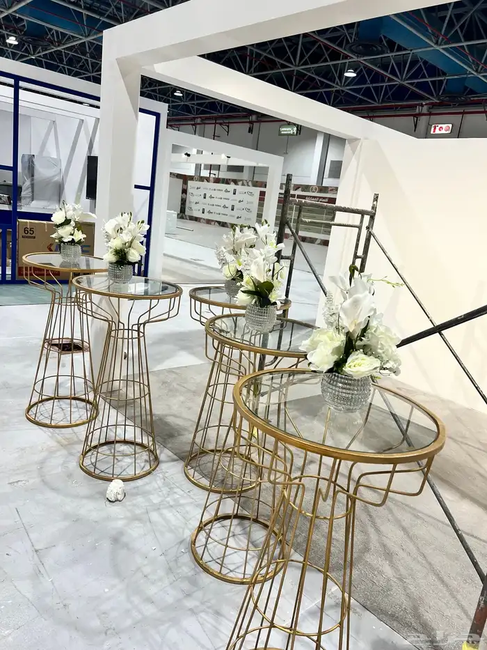 تاجير طاولات وكراسي معارض مؤتمرات كنب 1