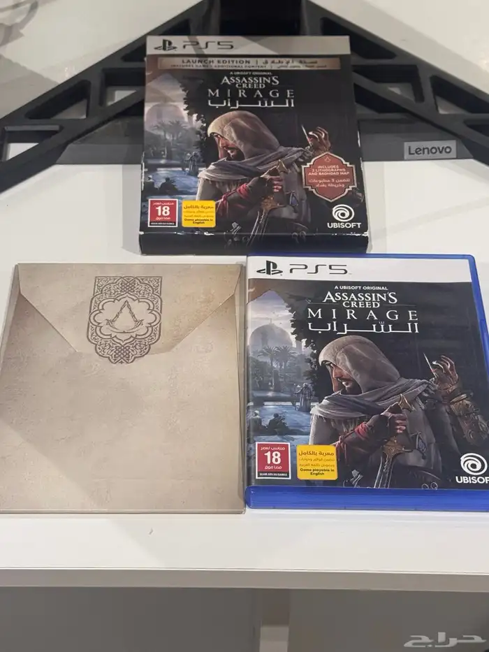 شريط سوني 5 اساسن كريد ميراج نسخه الاطلاق للبيع 0