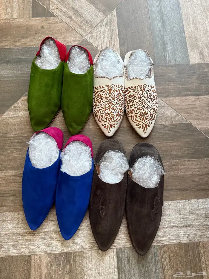 احذيه مريحه مغربيه صناعه يدويه 0