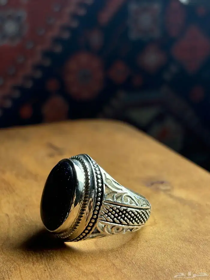 خاتم حجر النجوم صياغه ورشه الشريف 1