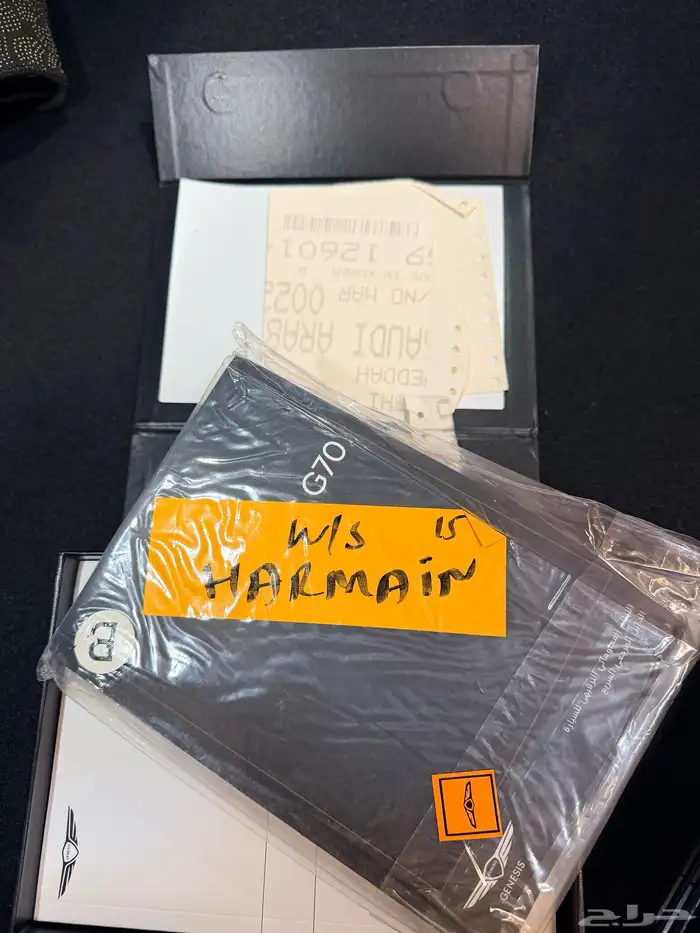 جنسس G70 موديل 2023 مخزنة عدادها 13.000كم فقط 9