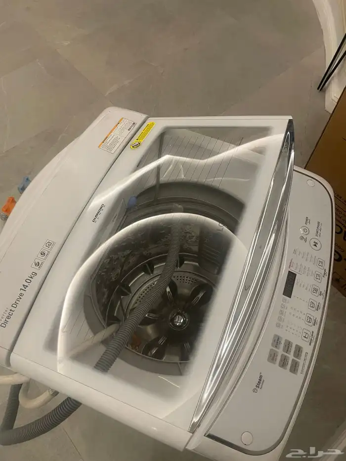 غسالة اتوماتيك 14 كيلو LG شبة جديدة 0