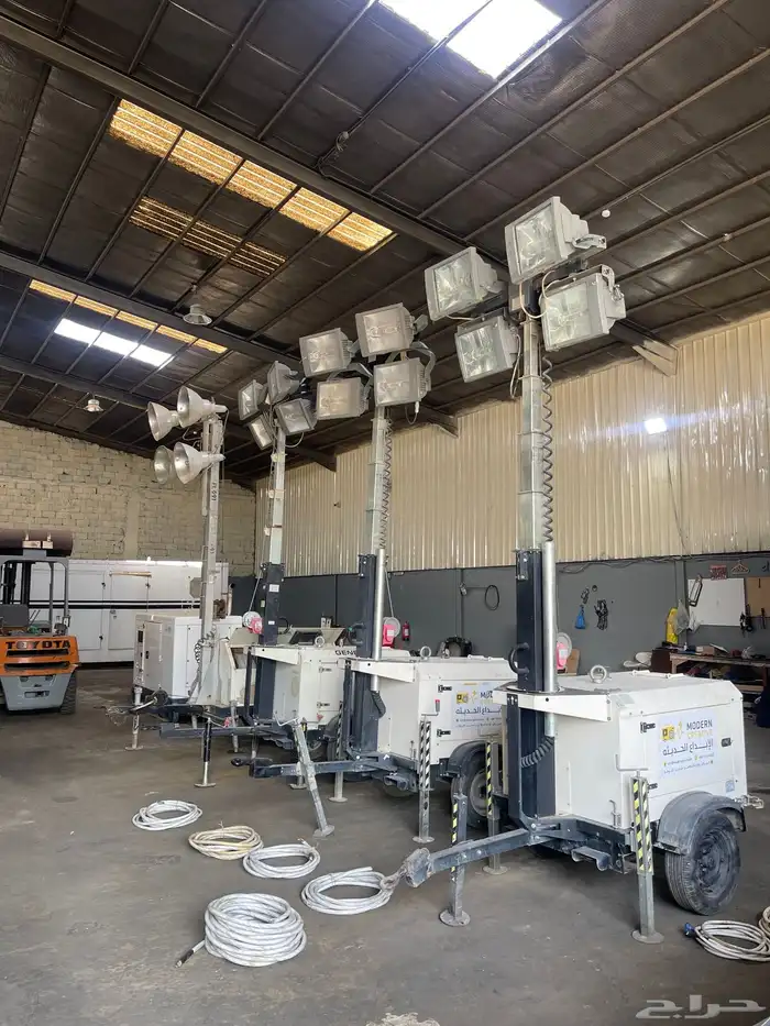 تأجير مولدات وتور لايت حديثه 2