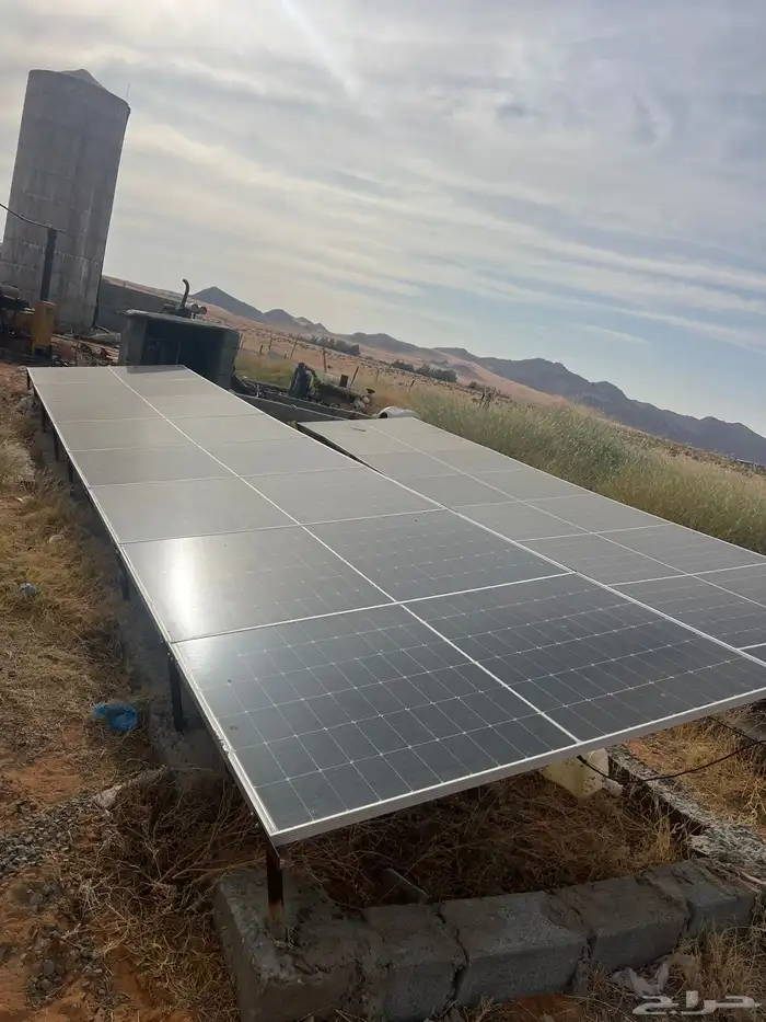 للبيع لوح شمسيه 16 لوح زايد محول 11 كيلو مع الصندوق والمنضو 0