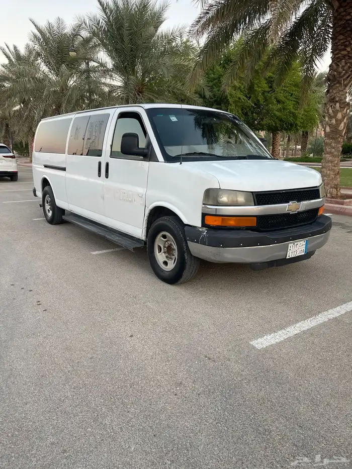 للبيع فان اكسبرس م2008 شفرولية 15 راكب شاص طويل 2