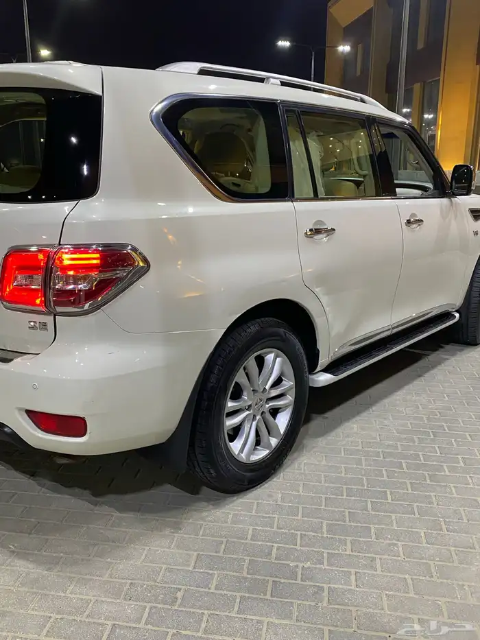 نيسان باترول 2013خالي من الرش ومحركات وكاله ثاني مالك 5