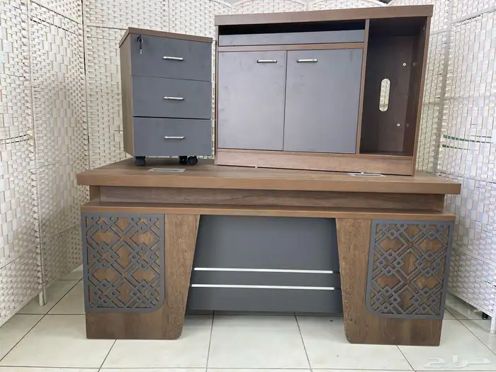 جديد مكتب طقم مدير و في مكاتب موظفين مودرن 6