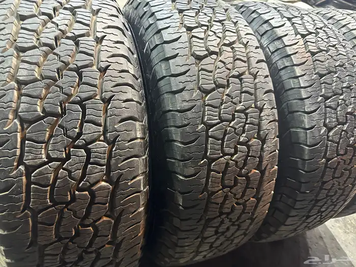 جنوط ميثود 5 مسمار اصلي مع كفرات ربع حجري امريكي مقاس 17جيب 21