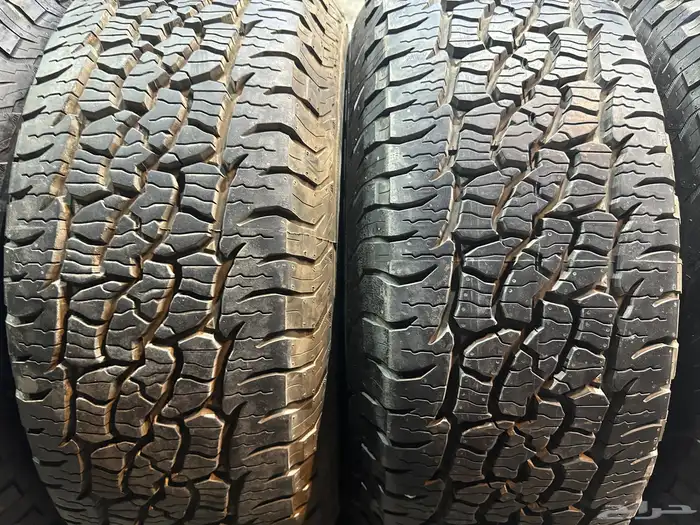 جنوط ميثود 5 مسمار اصلي مع كفرات ربع حجري امريكي مقاس 17جيب 27