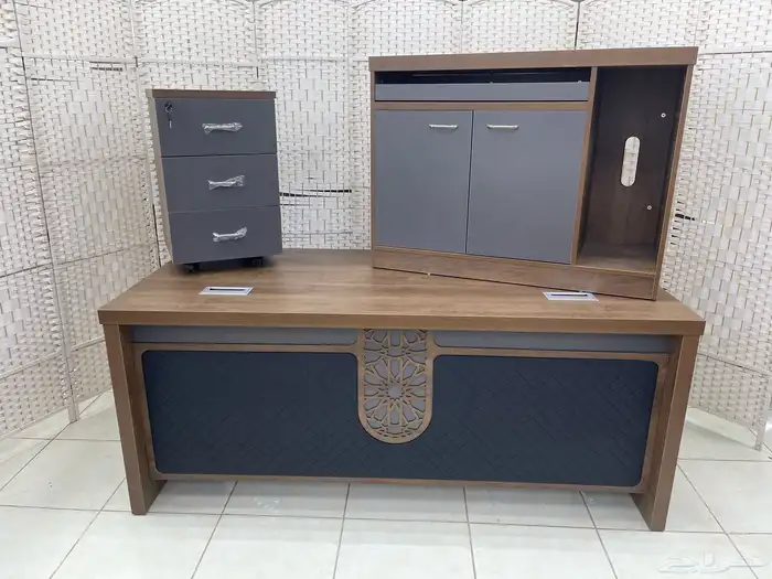 جديد مكتب طقم مدير و في مكاتب موظفين مودرن 2