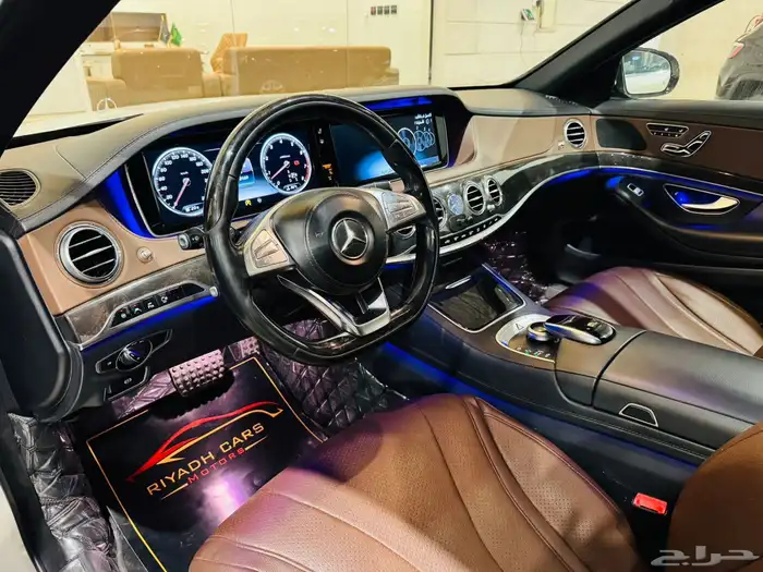 مرسيدس S400 2017 اربعه ازره ( بحالة ممتازة ) 5