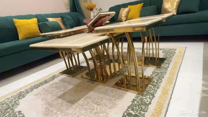 اثاث 3 مجالس للبيع نظاف 13