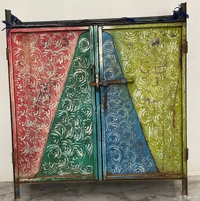 دولاب حديد درفتين 0