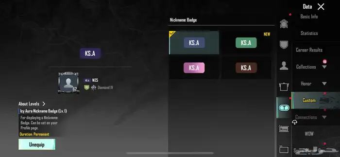 حساب ببجي WZ5 14