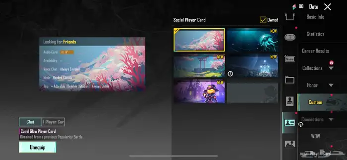 حساب ببجي WZ5 16