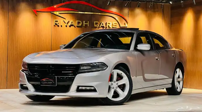دودج تشارجر 2018 V6 سعودي ( بحاله ممتازه ) 2