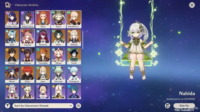 حساب قينشن امباكت Genshin Impact 10