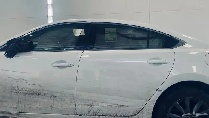 مازدا 6 مديل 2020 مصدوم على الكفر جهة السواق 3