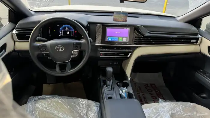 تويوتا كامري 2025 بنزين E جنوط بصمة سعودي جميع الالوان 5