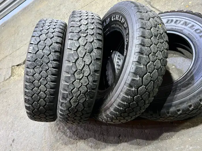 كفرات دنلوب ابو لبنه مقاس 235 85 16 11