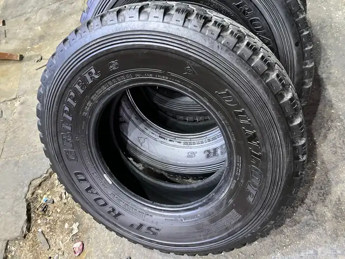 كفرات دنلوب ابو لبنه مقاس 235 85 16 15